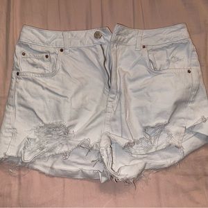 Topshop moto mom shorts